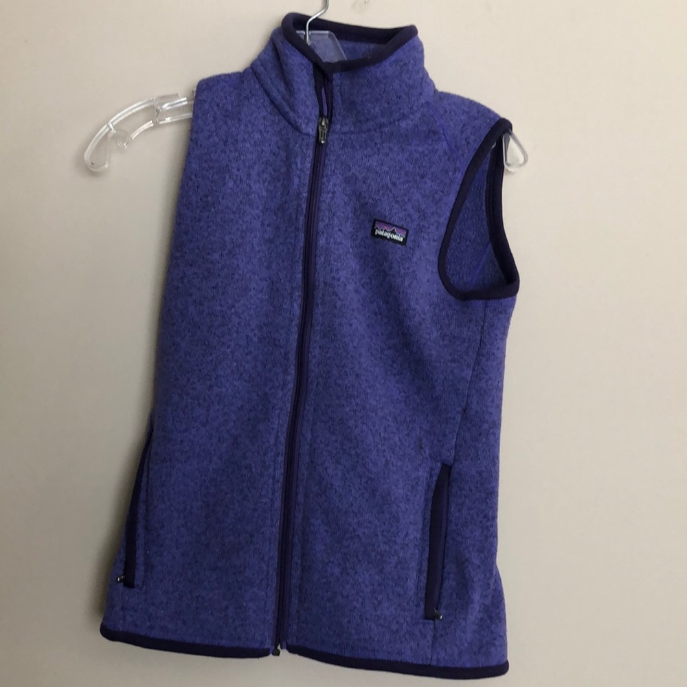 Purple Patagonia Better Sweater Vest XS